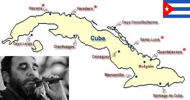 map Cuba