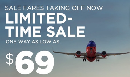 southwest airlines round trip fares