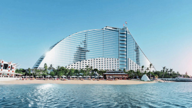 Jumeirah Beach Hotel. Images Video Map