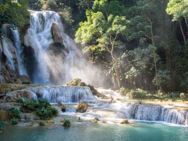 Kuang Si waterfalls