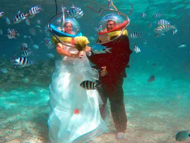 Helmet Diving in Mauritius 4