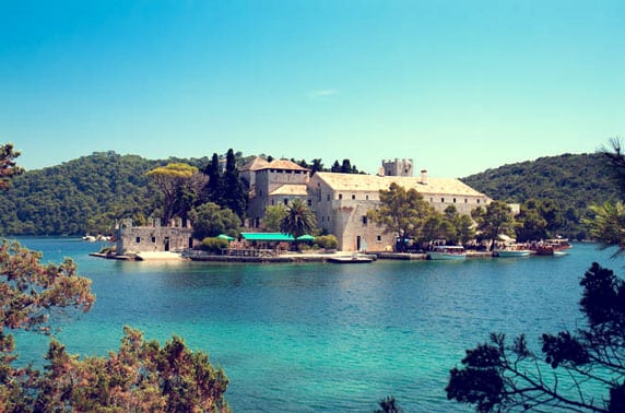 National park mljet boat