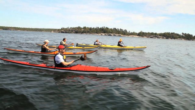 Kayaking in Stockholm Archipelago 2