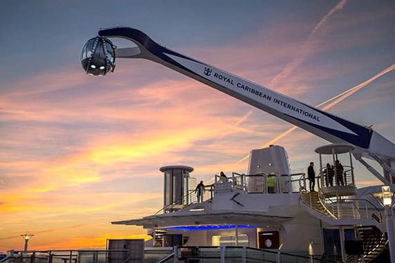 ROYAL CARIBBEAN CRUISES - NORTHSTAR CAPSULE (SELECT SHIPS