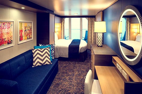 ROYAL CARIBBEAN CRUISES - OCEANVIEW BALCONY STATEROOM