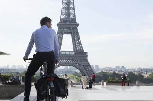 the Trocadero esplanade