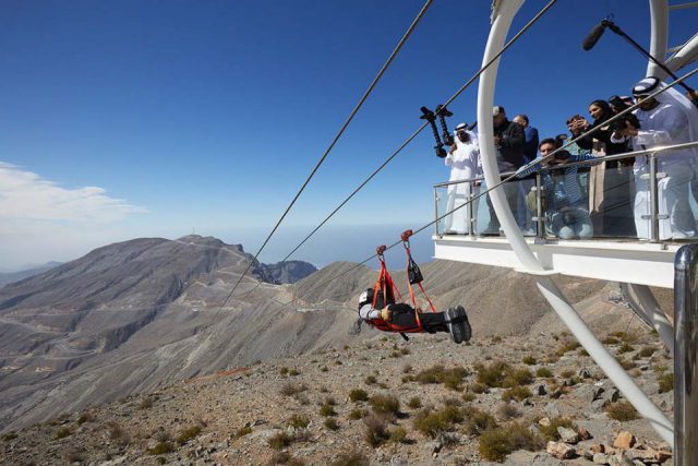 jebel jais zipline