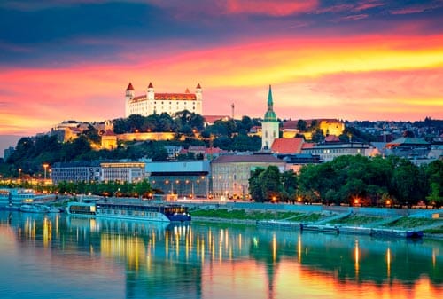 Bratislava capital of Slovakia