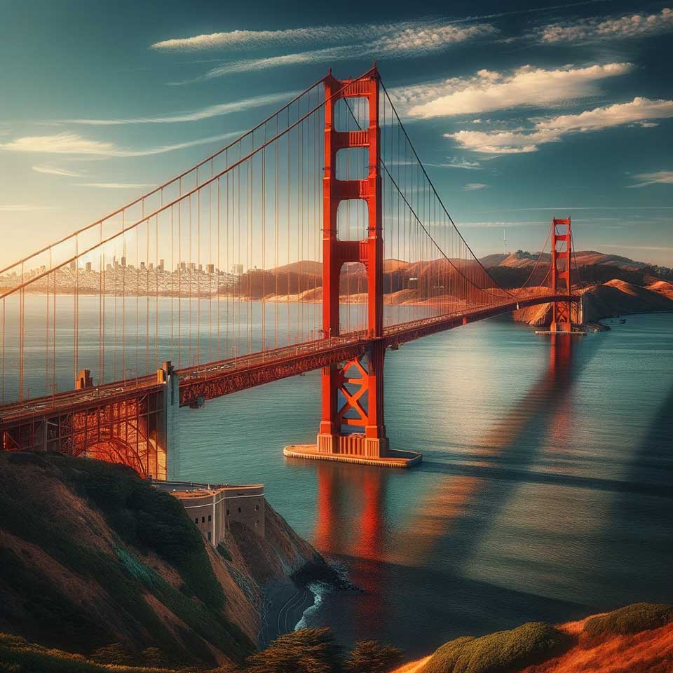 top travel destinations: San Francisco's Golden Gate Bridge