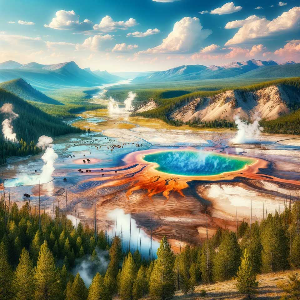 top travel destinations: Yellowstone National Park
