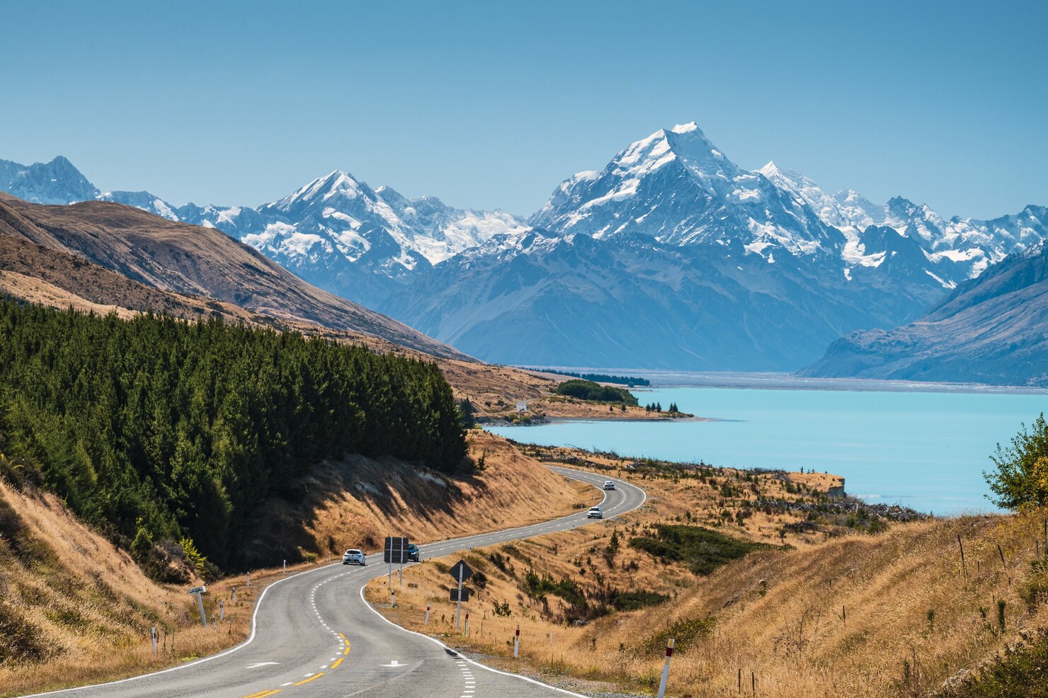 Lake Pukaki Pukaki in New Zealand