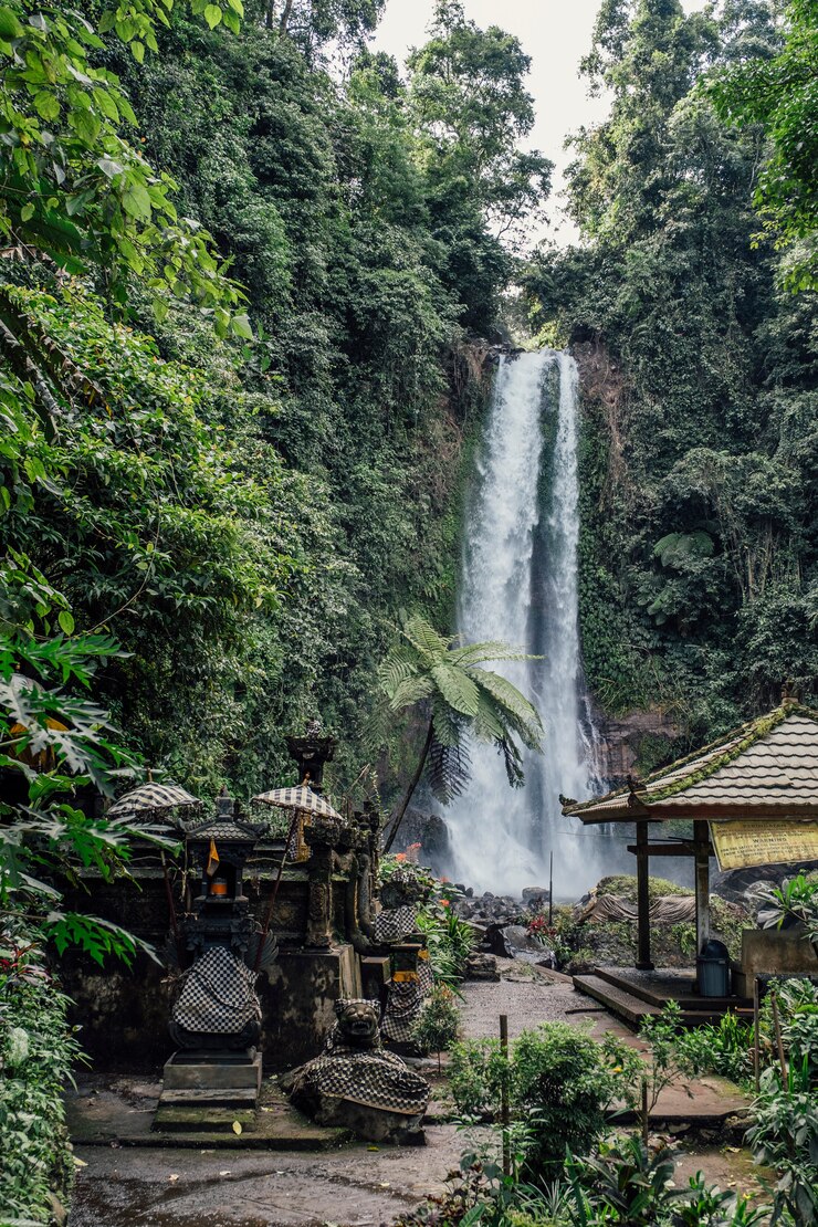 waterfalls of Ubud