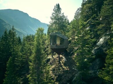 norway treetop cabin